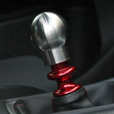 SSCO CUSTOM BRUSHED STEEL LB-S 460 GRAM WEIGHTED FOR STI SHIFT KNOB 12x1.25mm