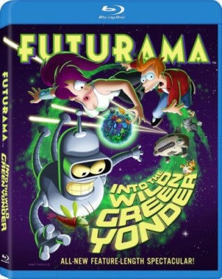 NEW! SEALED! Futurama: Into the Wild Green Yonder (Blu-ray)
