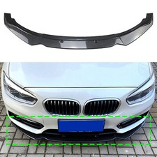 Frontsplitterlippe f�r BMW 1er F20 F21 116i 118i 120i Schwarz Carbon Look 11-19