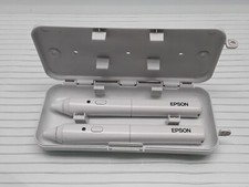 2 Pcs EPSON Easy Interactive Pen ELPPN02 FOR EB-455WI/EB-465I Projector w/ Case