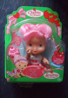 Frische Babypuppe Charlotte mit Erdbeeren Pfannkuchen Suzette Bandai neu in Box