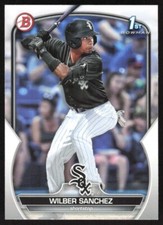2023 Bowman Prospect 1st Bowman Card Wilber Sanchez #BP-6 Chicago White Sox