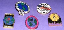 ATLANTA 1996 Olympic Games Collectible Logo Pin Set - Dreams Come True 5 PINS
