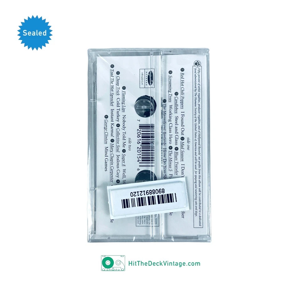 Working Class Hero - A Tribute To John Lennon Cassette Tape (1995) SEALED - Image 2 of 4