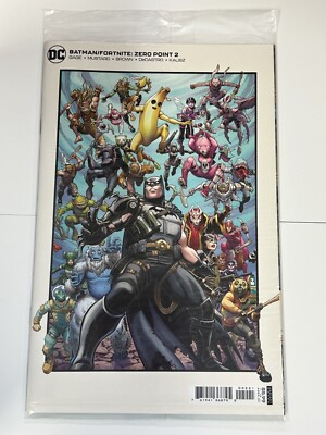 BATMAN FORTNITE ZERO POINT #2 NM 2021 ADAMS VARIANT SEALED DC COMICS b-379