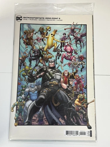 BATMAN FORTNITE ZERO POINT #2 NM 2021 ADAMS VARIANT SEALED DC COMICS b-379