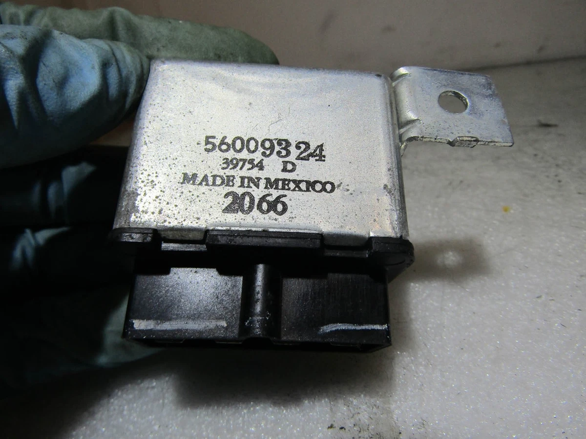 Jeep Cherokee XJ Pre-Facelift silver metal relay 2066 56009324 | eBay