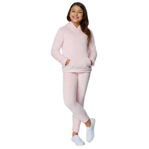 32 Degrees Youth Girls Stretch Plush Hoodie & Legging Set - Brand New - Picture 25 of 30