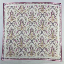 Vintage Christian Dior Handkerchief Pocket Square Bandana Neckerchief