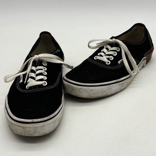 Vans Off The Wall Sneakers Herren 10,5 Damen 12 Unisex schwarz Gummiblock Skater Y2K