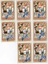 TONY RICHARDSON Autographed Signed Auto 2002 Fleer Platinum Kansas City Chiefs