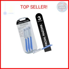 About Face Pro-Premium Facial Razors - 3 Beauty Groomers for Hair Removal, Ideal