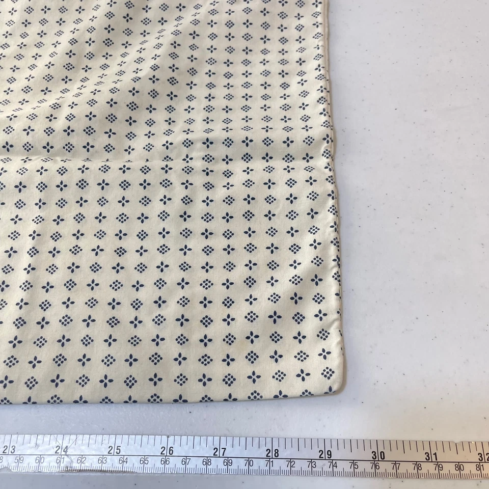 Funda de Almohada Martha Stewart Estándar Azul Flores Mezcla Algodón Rectángulo Moderna Foto 4 de 4