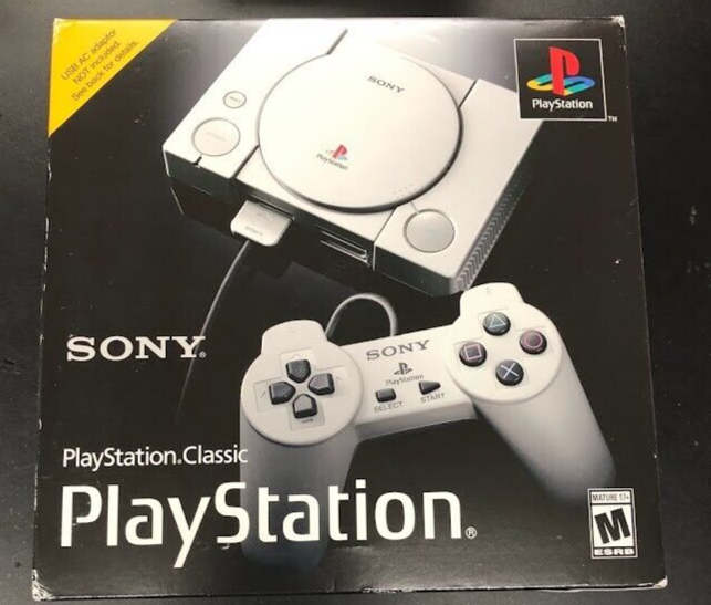 PlayStation Classic HDMI接続 20タイトル NEW Sony PlayStation Classic Game Console PS1 20 Games 2
