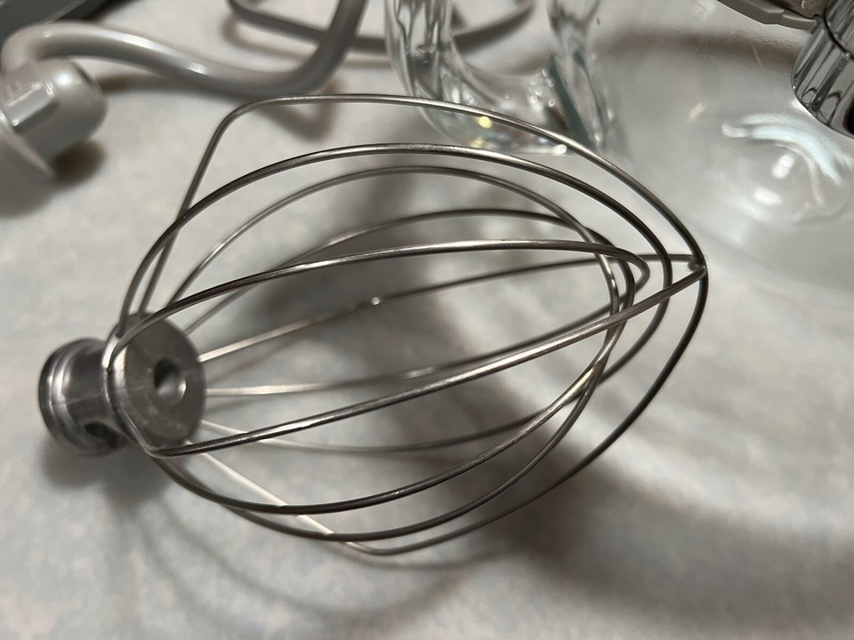 Kitchenaid 6 QT Glass BOWL for Lift Stand Mixers + Lid + Accessories eBay