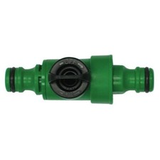 GARDEN HOSE PIPE INLINE TAP 1/2" SHUT OFF VALVE CONNECTOR Inline Hose Tap
