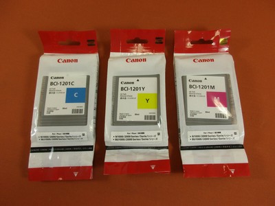 Original Canon BCI-1201C/M/Y OVP , Druckerpatrone,Canon ink cartridge