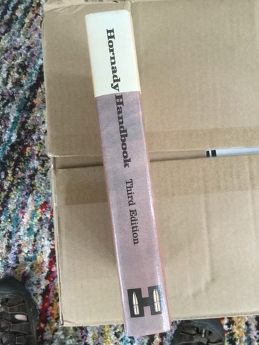 Manual de recarga de cartuchos Hornady 3ª edición HC 1989 en perfecto estado - Imagen 3 de 7