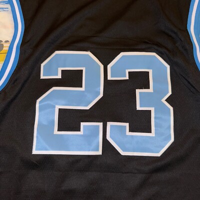 Retro Vintage UNC University Of North Carolina #23 Michael Jordan