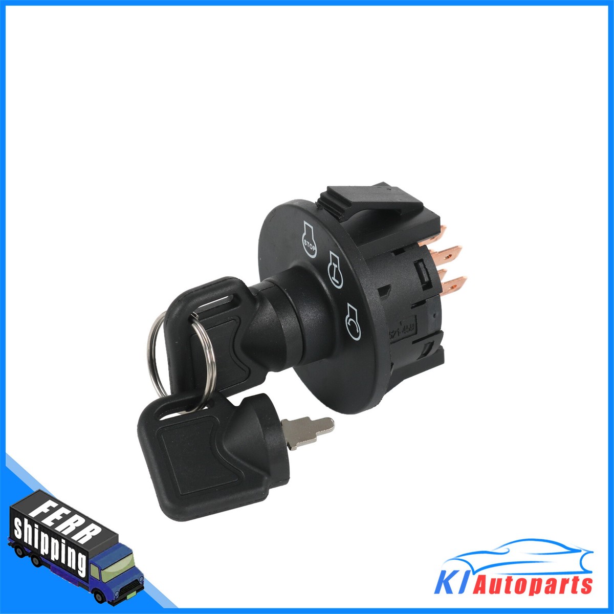 Ignition Switch With 2 KEYS 117-2221 For Toro ZMaster TimeCutter