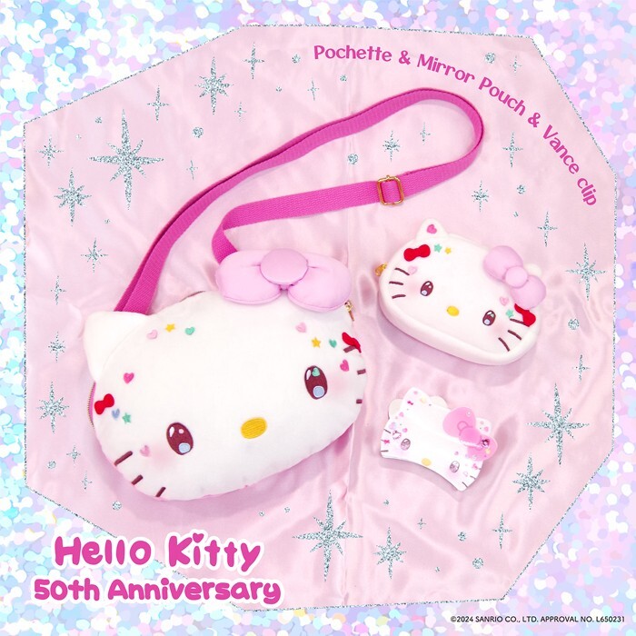 新品POTETE SANRIO BIGCLIP HELLO KITTY 新品POTETE SANRIO BIGCLIP HELLO KITTY
