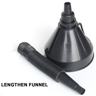 Automotive Funnels Flexible Large Leng Funnel Fuel Spout Funnel Oil Water Gas