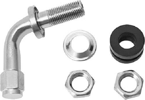 4Pcs Tyre Valve Stem 90 Degree Angled Bolt-in Valve Stems for Car Motorcycle - Picture 3 of 6