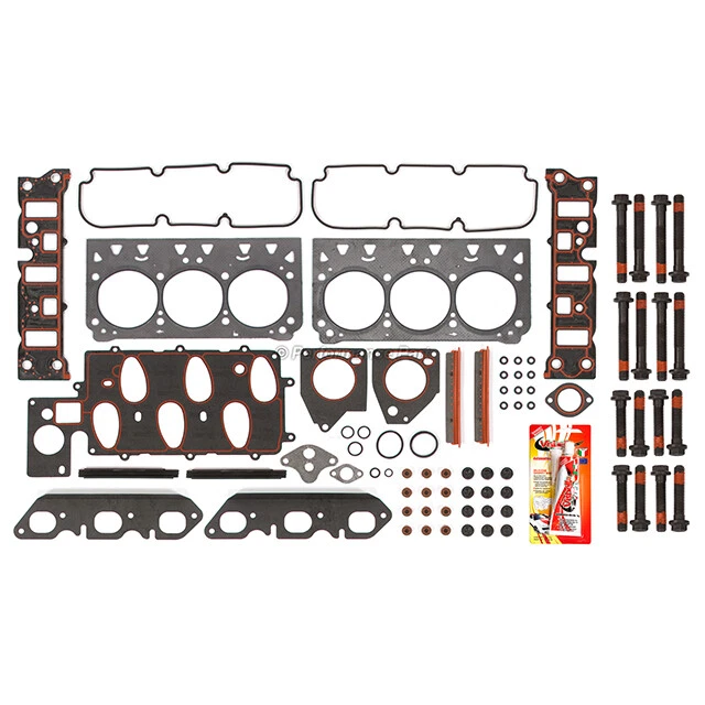Juego de pernos de junta de culata para 97-02 Pontiac Firebird Chevrolet Camaro 3.8 2st Des K Foto 2 de 4
