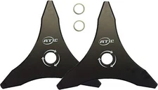 2 PK 12" Brush cutter/Brushcutter Trimmer Blade 3 T/ Tooth Fit 1" and 20mm Arbor