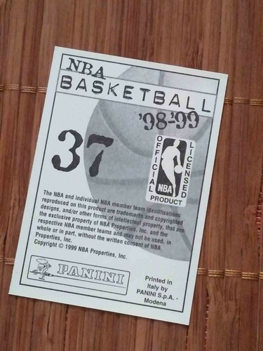 * PICK ANY STICKER * Panini NBA Basketball 1998 1999 98 99 NEW UPDATED LIST - Zdjęcie 71 z 299