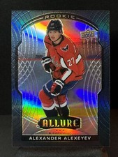 Alexander Alexeyev 2020-21 Upper Deck Allure Black Rainbow Rookie #86 Washington