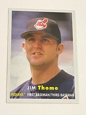 2021 Topps Archives Baseball #22 - Jim Thome - Cleveland Indians