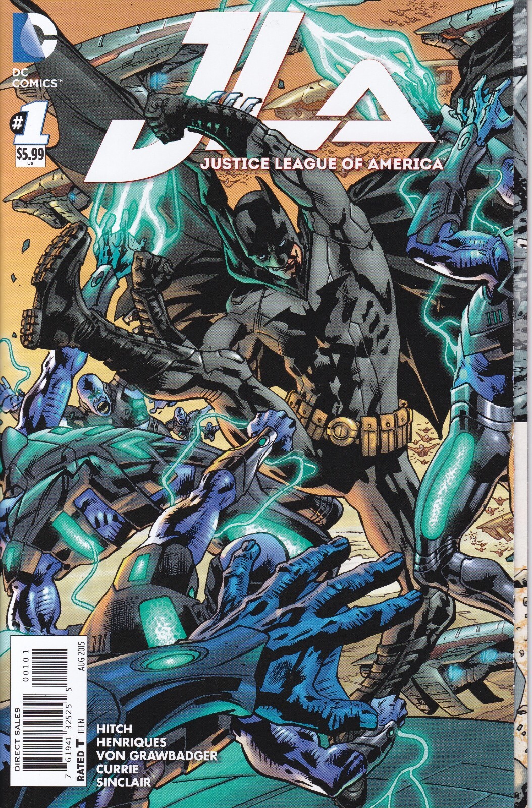 JLA (2015) #1 - Gatefold 1:100 VARIANT Cover