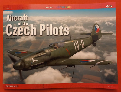 Kagero Topcolors 45 15045, AIRCRAFT OF THE CZECH PILOTS & Decals