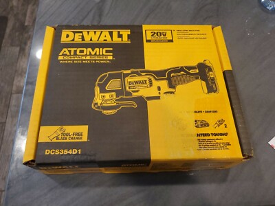 DeWALT ATOMIC DCS354D1 20V MAX Brushless Oscillating MultiTool Kit New Battery