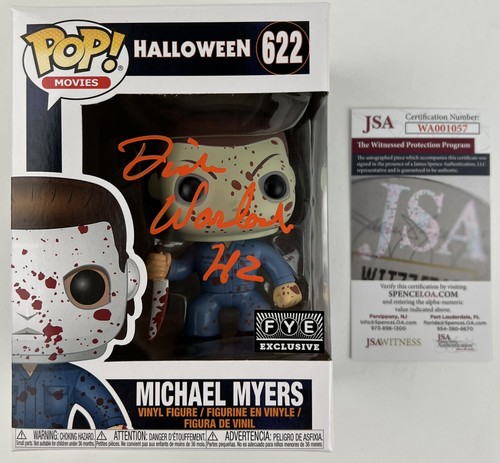 DICK WARLOCK signed Funko POP FYE 