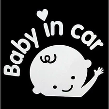 BABY ON BOARD STICKER DECAL BABY IN CAR 