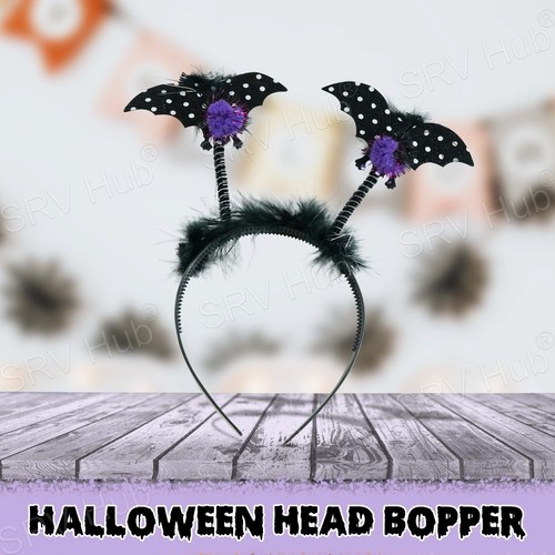 Diadema de lentejuelas de Halloween para adultos fantasma, botes para cabeza de brujas, accesorio para cabello elegante - Imagen 102 de 153