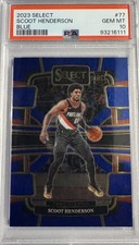 2023-24 Panini Select - Concourse Scoot Henderson #77 Blue (RC)