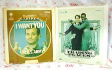 2 CED Movie Lot: Trading Place 1983 Stripes 1982 Vintage CED RCA Videodisc