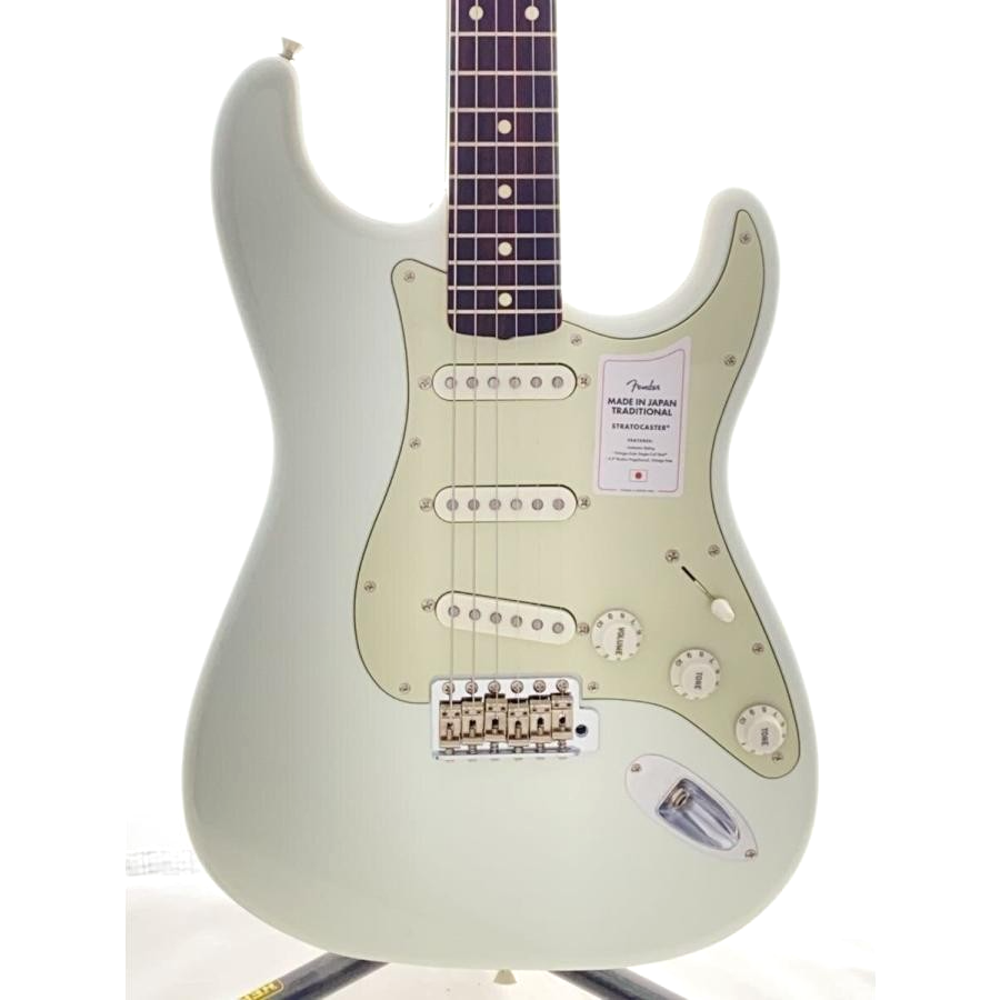 Fender Japan Traditional 60s Stratocaster Electric Guitar Olympic