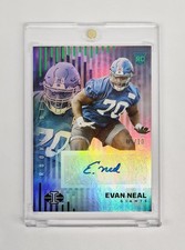 MINT #/10 RC AUTO Evan Neal 2022 Illusions Rookie NEW YORK GIANTS ALABAMA TIDE