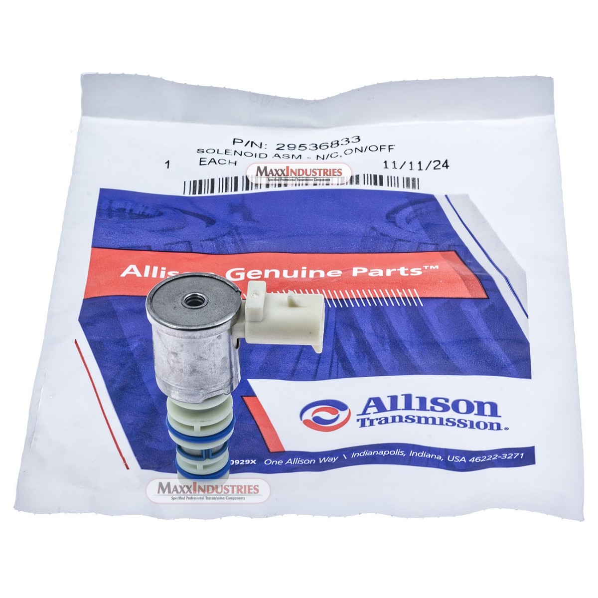 Allison Shift Solenoid ACDELCO GM Original Equipment 29536833 NOS