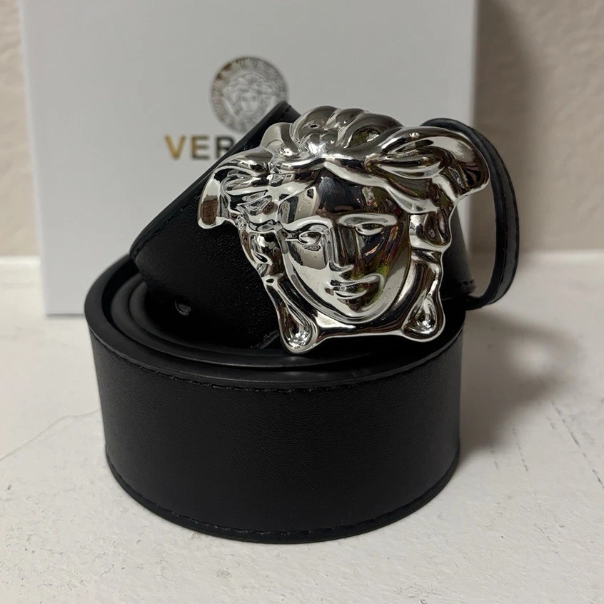 Versace Silver Belts for Men for sale | eBay