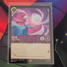 Disney Lorcana TCG Elsa - Queen Regent 18/204 Foil Amethyst EN 4/4 4C