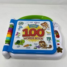 LeapFrog Learning Friends 100 Words Book, Green/Blue