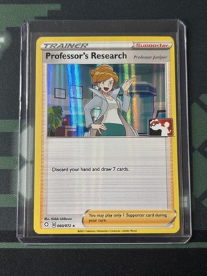 Professor s Research 060/072 Holo Play! Preispaket Stamped Pokemon TCG Karte