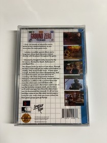 Ground Zero Texas -  (Sega CD, SCD) Longbox Limited Run- Brand New / Sealed