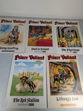 Prince Valiant Fantagraphics Lot Of 5 Books vol. 15 19 20 24 26