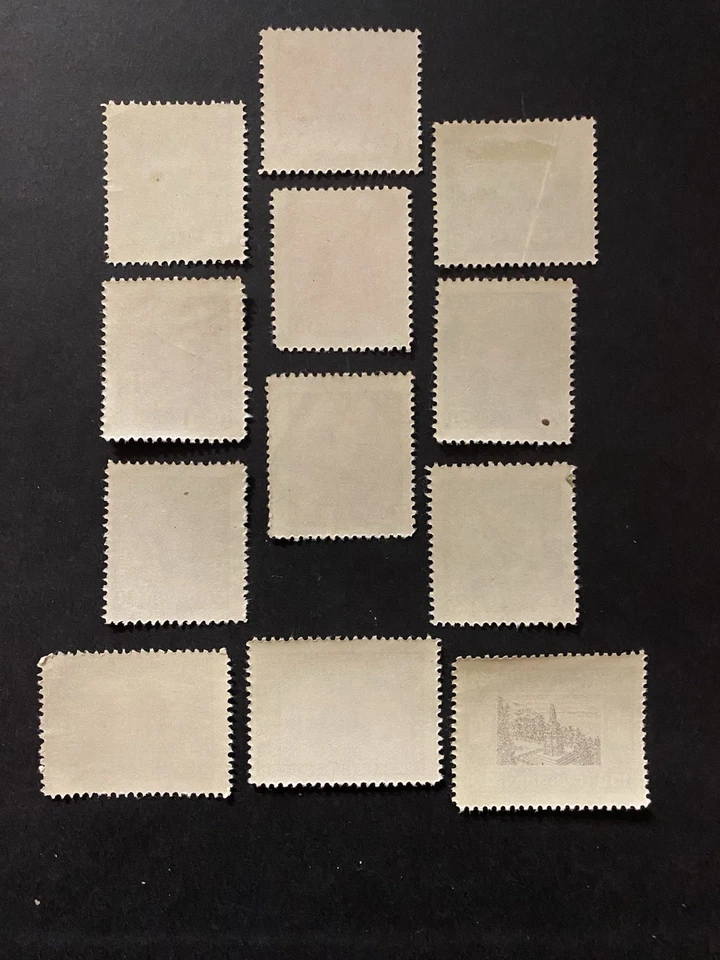 Ukraine Civil War Petlura's Government classic 12 stamps set 1920 MNH & MH. - Image 2 of 2